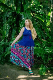 Evelyn Plain Navy