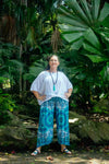 Freya Pants in Fruity Blue