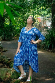 Lalita Midi Dress -  Janger Navy