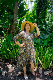 Lalita Midi Dress - Jasmine Black