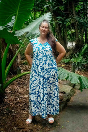 Divinity Pantsuit in Zulu Blue