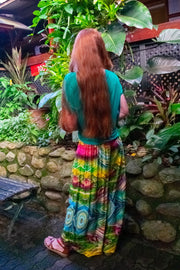 Fern Pants in Ripple Yellow