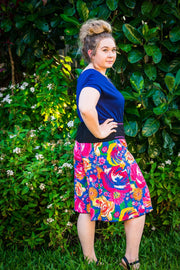 Loki Pants in Festival Cobalt