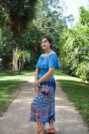 Passport Pants in Passionflower Blue