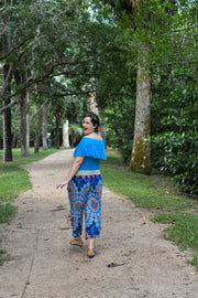 Passport Pants in Passionflower Blue