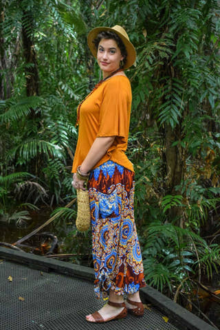 Passport Pants in Passionflower Brown