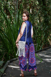 Passport Pants in Passionflower Navy