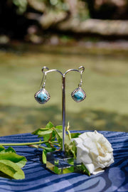 Argos Turquoise - Silver Earrings - zaphire_kuranda