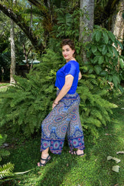 Fern Pants - Fractal Navy - zaphire_kuranda