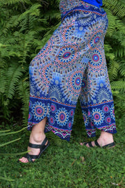 Fern Pants - Fractal Navy - zaphire_kuranda