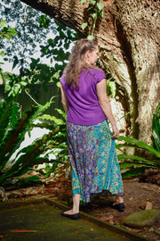 Gypsy Skirt - Starseed - Green - zaphire_kuranda