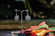 Magnolia Dangle - Silver Earrings - zaphire_kuranda