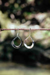 Modern Dewdrop - Silver Earrings - zaphire_kuranda