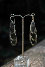 Modern Oval Trio - Silver Earrings - zaphire_kuranda