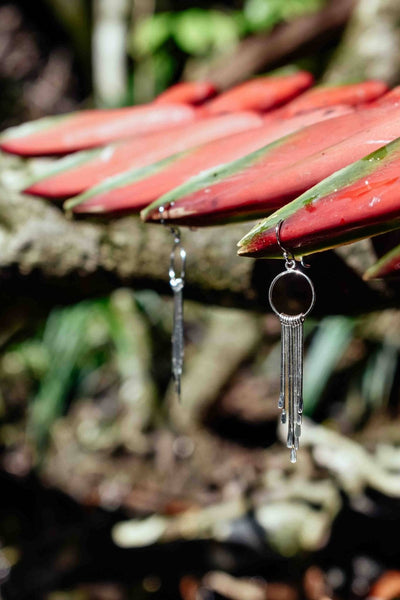 Sol in Silver Earrings