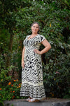 Vitality Maxi Dress - Cream Celtic - zaphire_kuranda