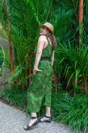 Calm Pantsuit - Swirl Green - zaphire_kuranda