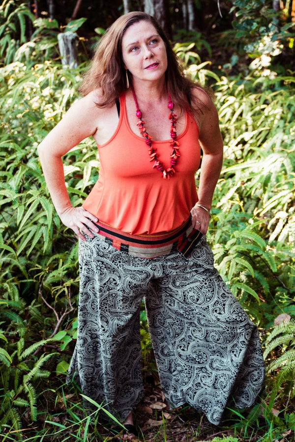 Cinnamon Pants in Cotton Retro