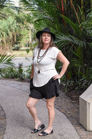 Delphi Linen Shorts - zaphire_kuranda
