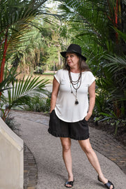 Delphi Linen Shorts - zaphire_kuranda