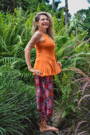 Freya Pants - Coral Red - zaphire_kuranda