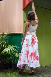 Gypsy Skirt - Cotton Orchid Red | zaphire_kuranda.