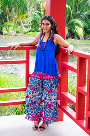 Passport Pants - Paisley Pink | zaphire_kuranda.