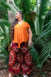 Passport Pants Peace Brown - zaphire_kuranda