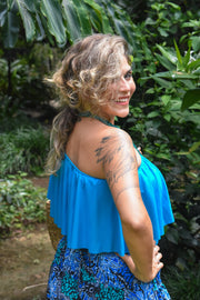 Senorita Top - Dark Turquoise - zaphire_kuranda