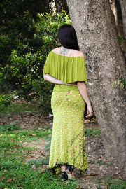 Senorita Top - Lime | zaphire_kuranda.